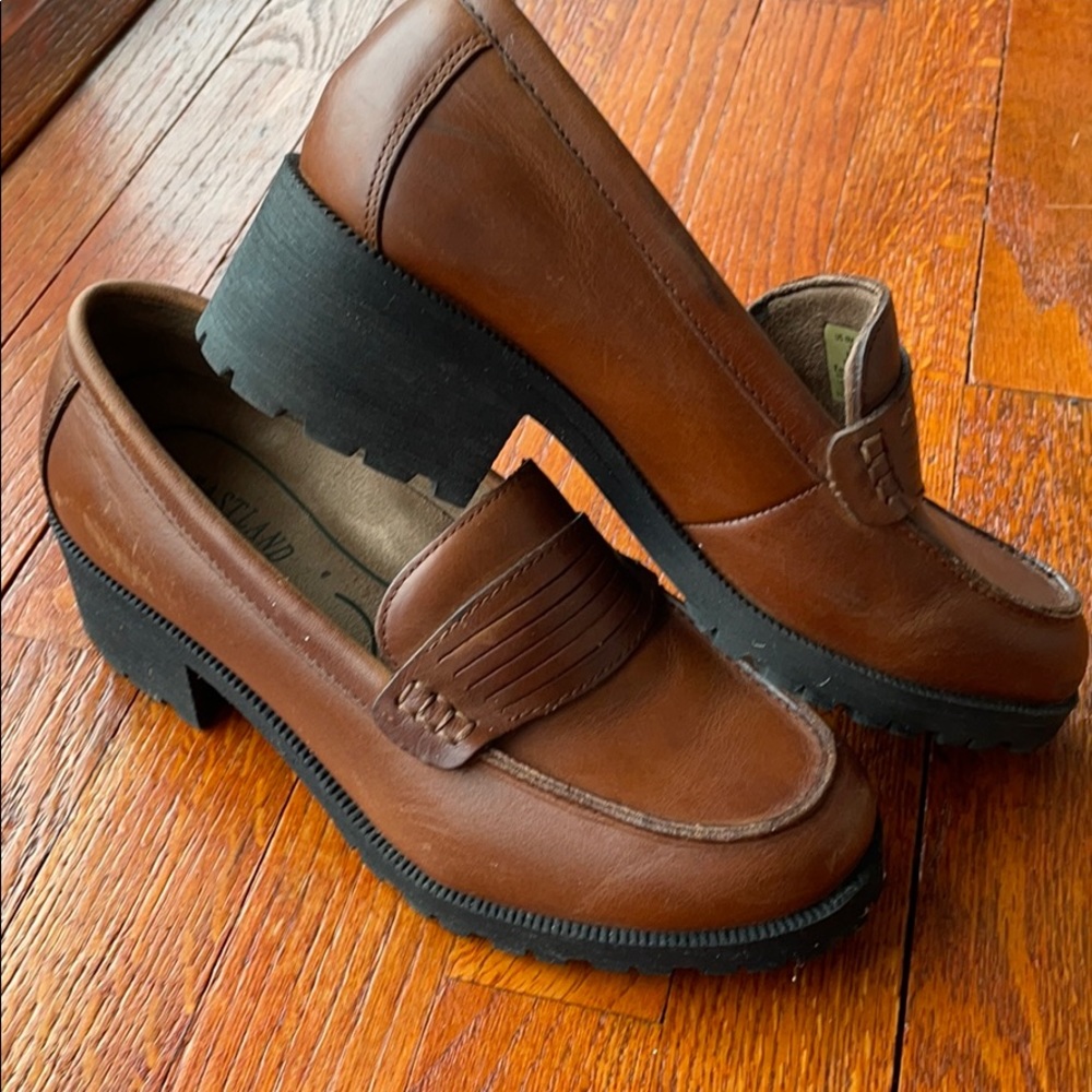 Eastland shoes chunky trendy loafers